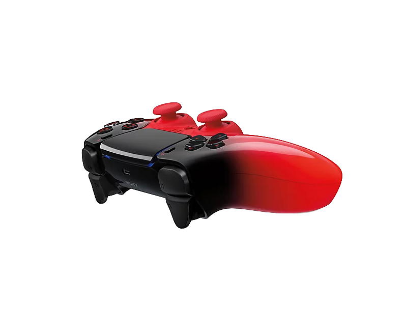Manette PS5 FPS Pr&eacute;configur&eacute;e Hyperpop rouge