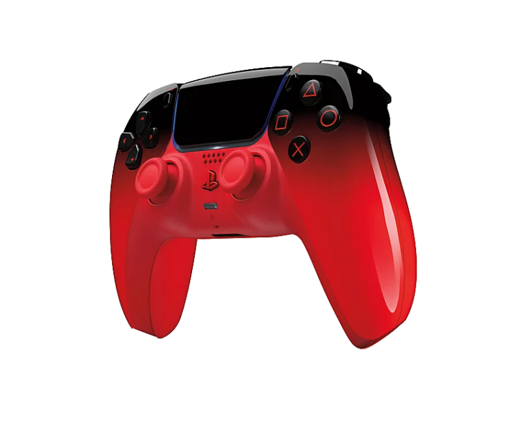 Manette PS5 FPS Pr&eacute;configur&eacute;e Hyperpop rouge