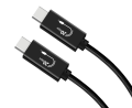 Cable USB-C 3.2 20Gbit/sec 2 m&egrave;tres tress&eacute;