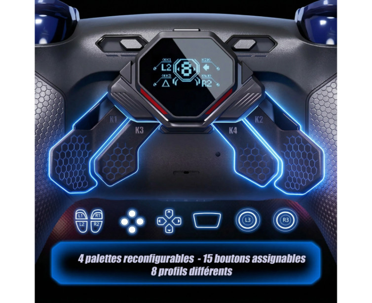 MANETTE PS5 AGILITY 2.0 4 PALETTES TMR