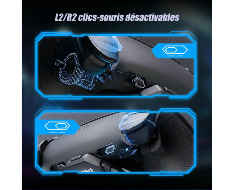 MANETTE PS5 AGILITY 2.0 4 PALETTES TMR