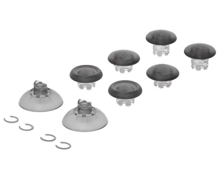 Joysticks interchangeables noir translucides