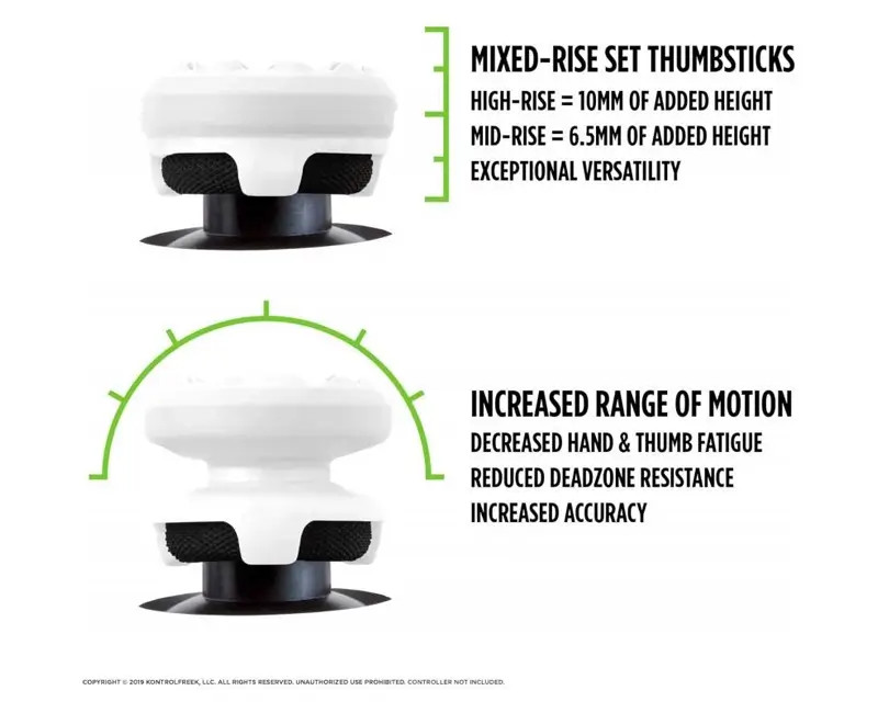 Kontrol Freek Galaxy blanc PS5/PS4 Kontrol Freek Galaxy blanc PS5/PS4