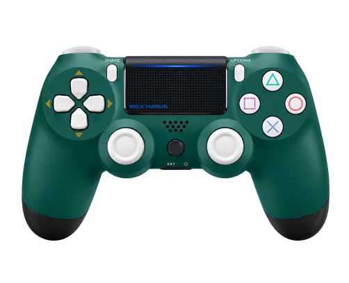 Manette PS4 Marius Heier Edition limit&eacute;e vert alpine full &eacute;quip&eacute;e