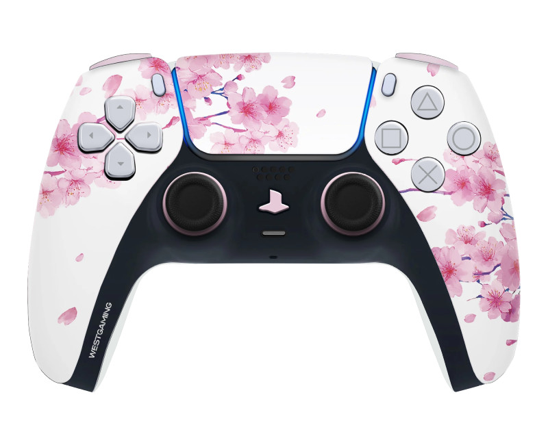 Manette PS5 Marius Board Edition limitée Cherry Blossom Full équipée Manette PS5 Marius Board Edition limitée Cherry Blossom Full équipée