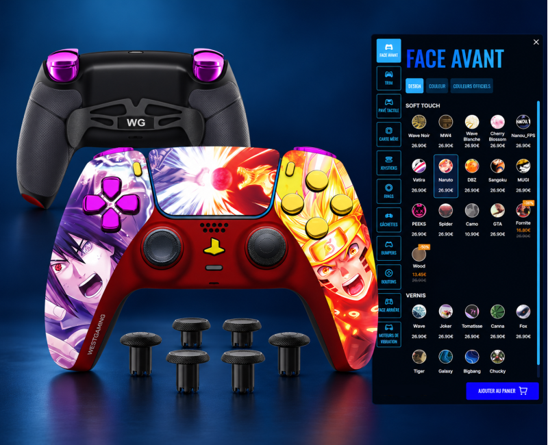 Manette PS5 F.P.S CUSTOM